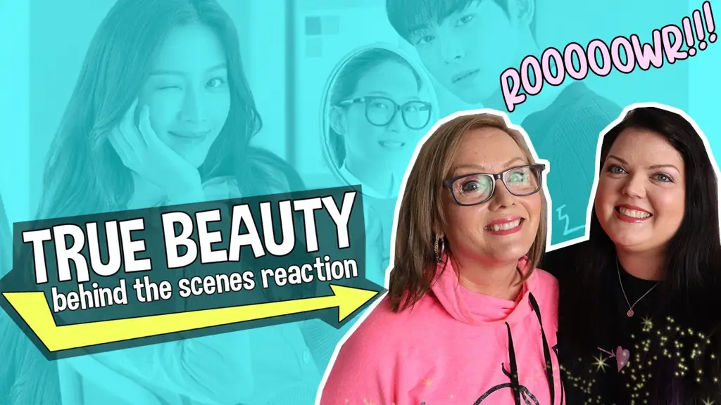 Foto behind the scene drama True Beauty