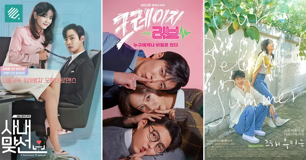 Drama Komedi Romantis Korea Gambar yang mewakili genre komedi romantis Korea