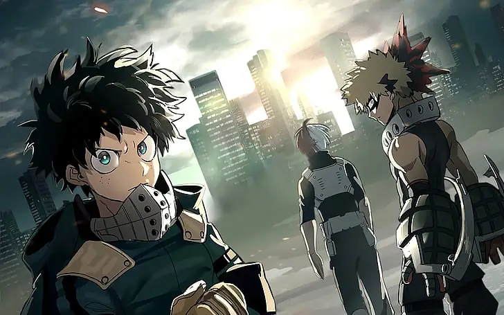 Logo My Hero Academia Logo resmi anime My Hero Academia