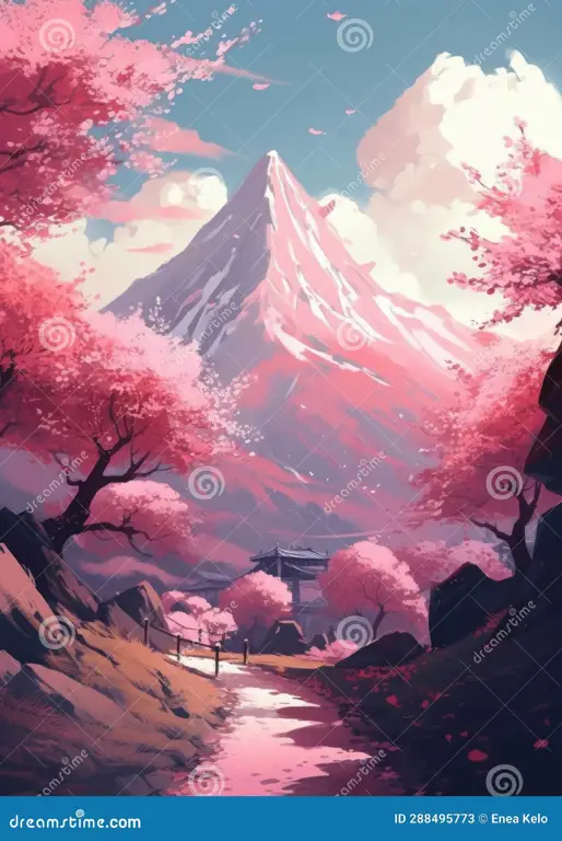 Keindahan visual yang memukau dalam anime movie terbaru Pemandangan indah dalam film anime