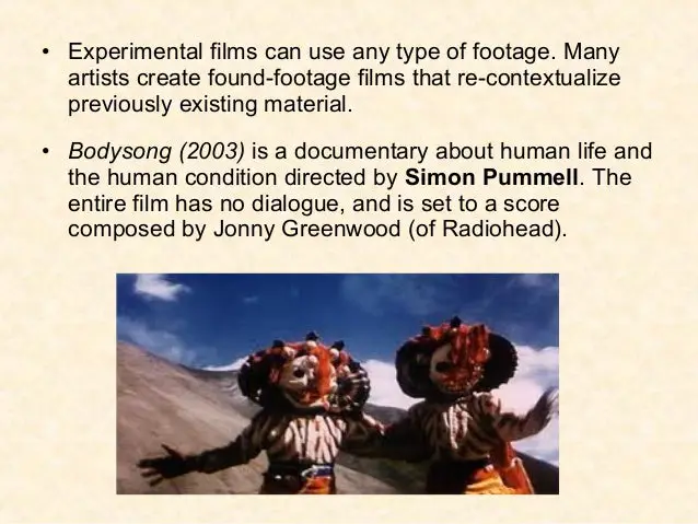 Adegan dari film eksperimental