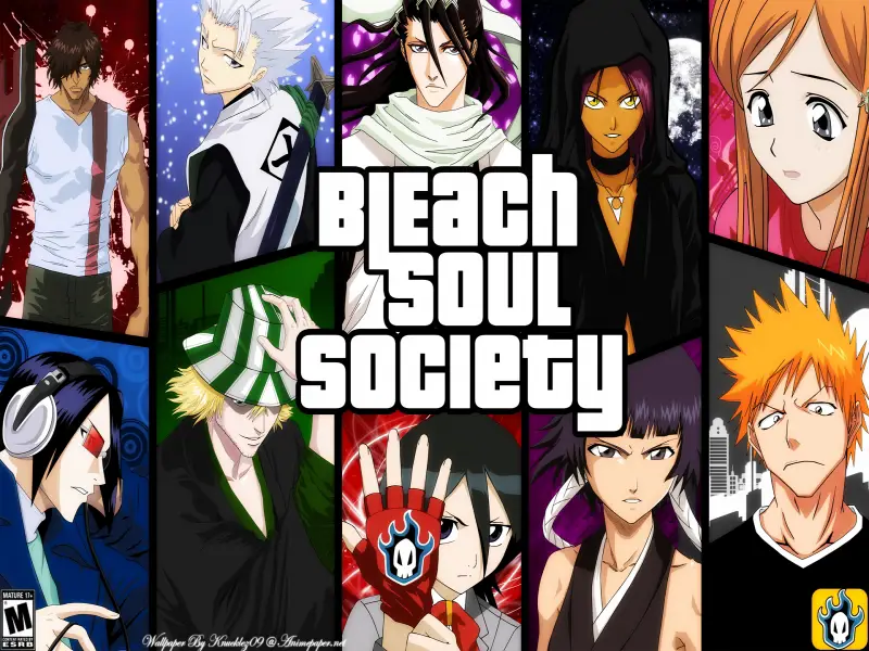 Dunia roh yang misterius dan menakjubkan Gambar Soul Society dalam anime Bleach