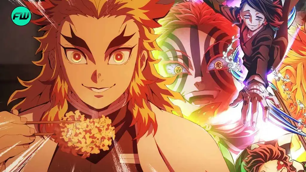 Para Pemburu Iblis dalam Aksi Para karakter utama dalam film Demon Slayer: Mugen Train