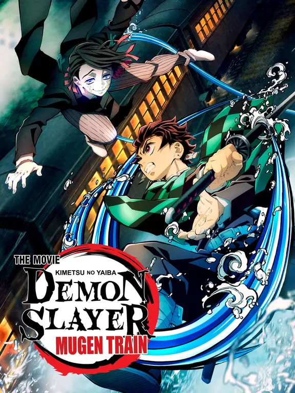 Poster Resmi Film Poster film Demon Slayer: Mugen Train